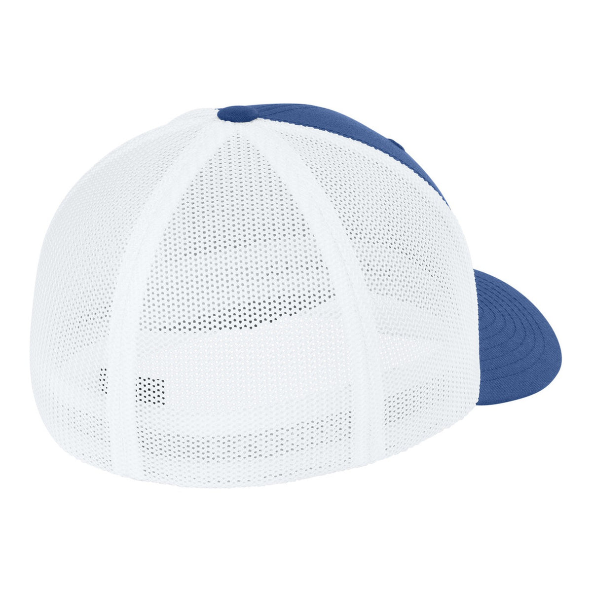 Trucker Mesh Cap - Royal/ White (back)