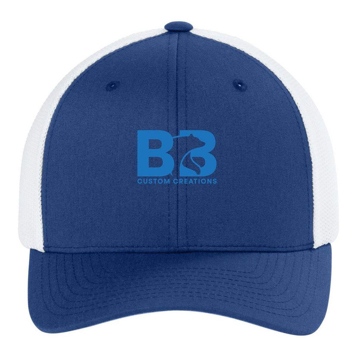 Trucker Mesh Cap - Royal/ White