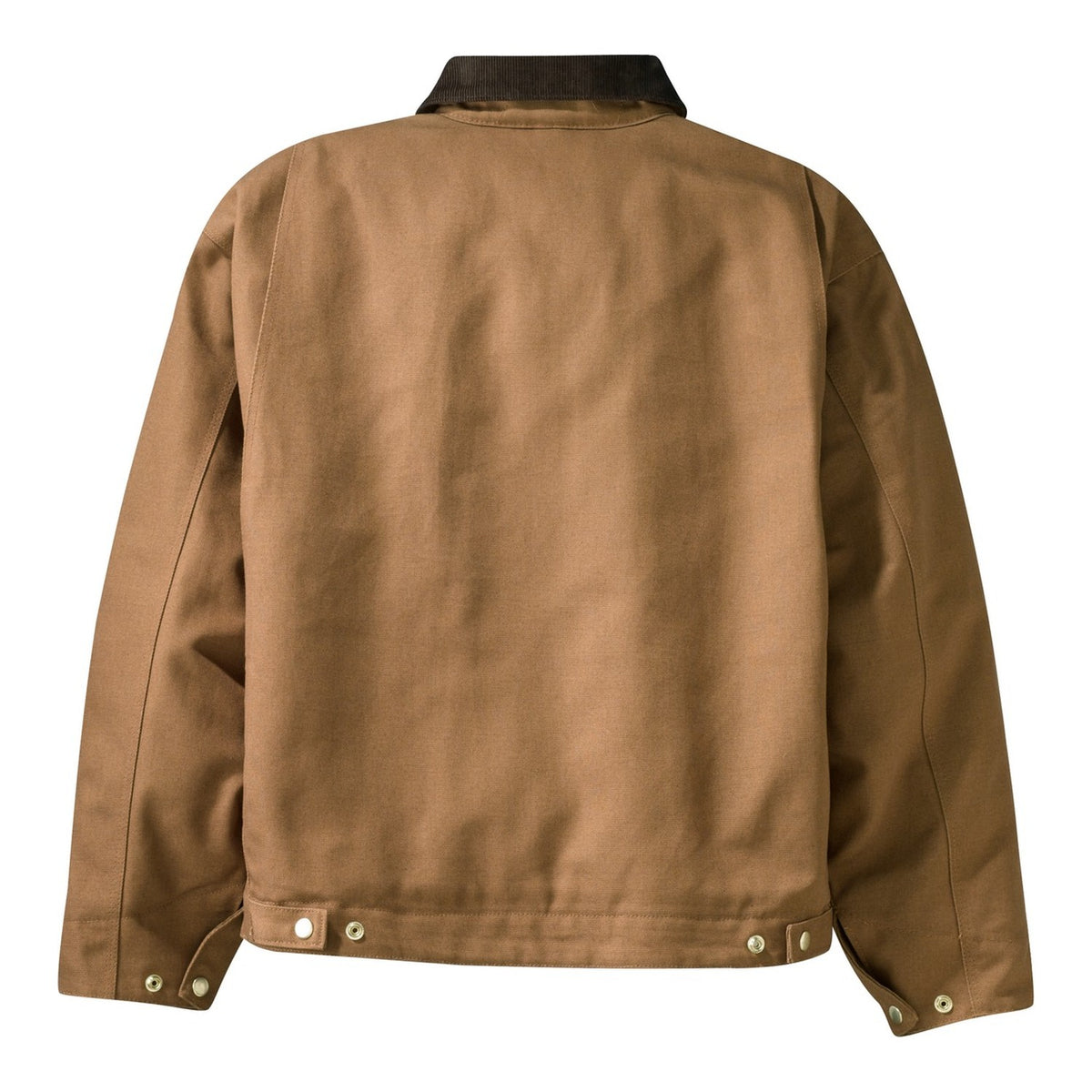 Duck Cloth Work Jacket - Duck Brown (back)
