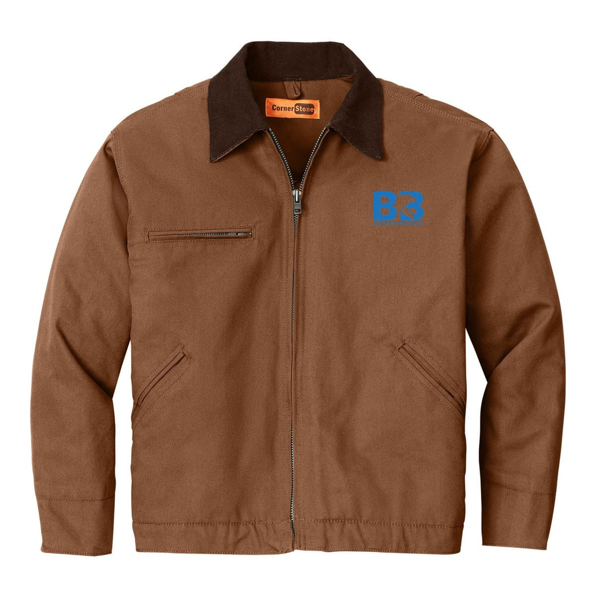 Duck Cloth Work Jacket - Duck Brown