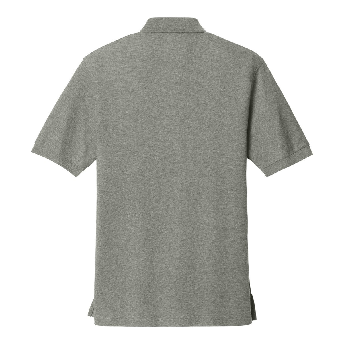 Silk Touch Polo - Cool Grey (back)