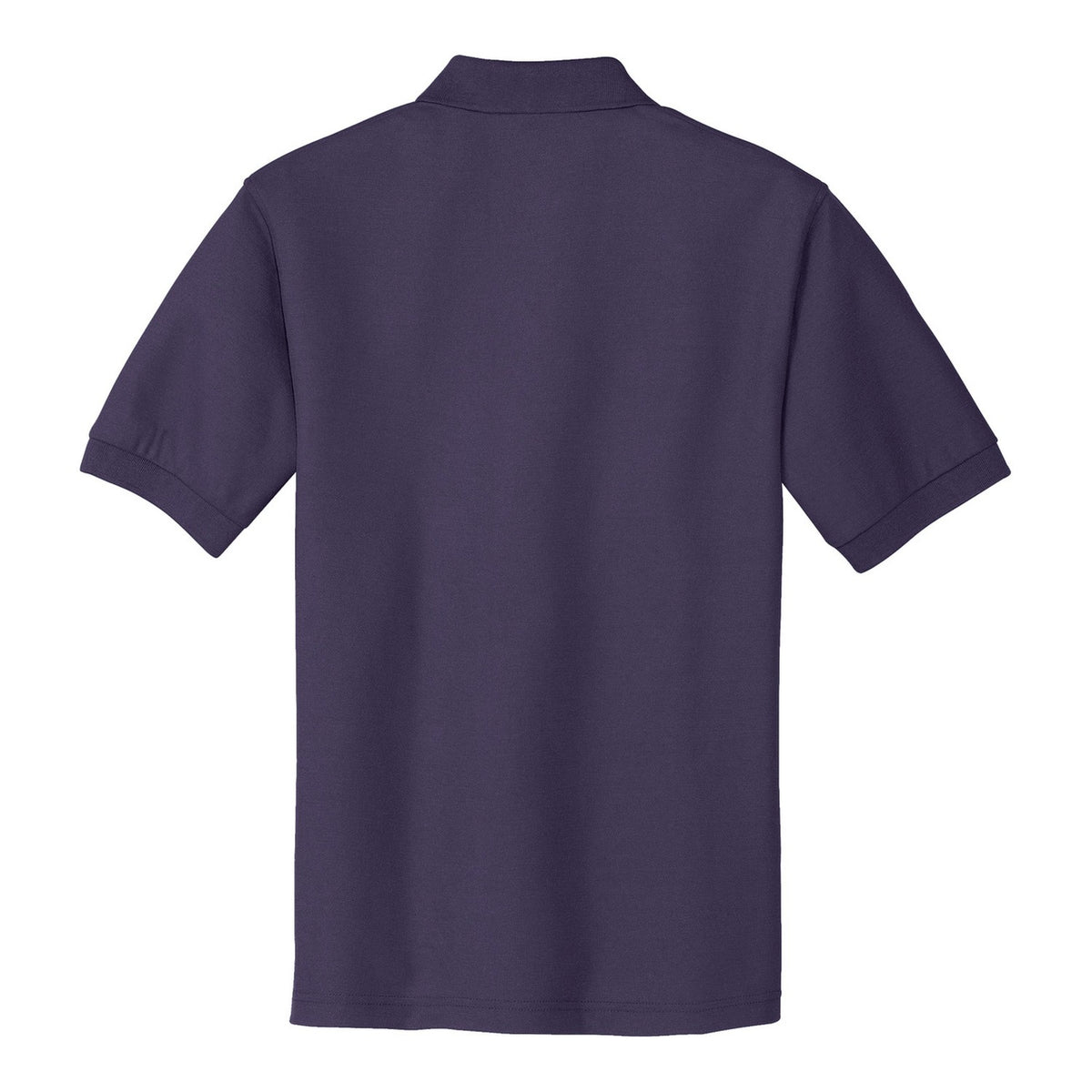 Silk Touch Polo - Eggplant (back)
