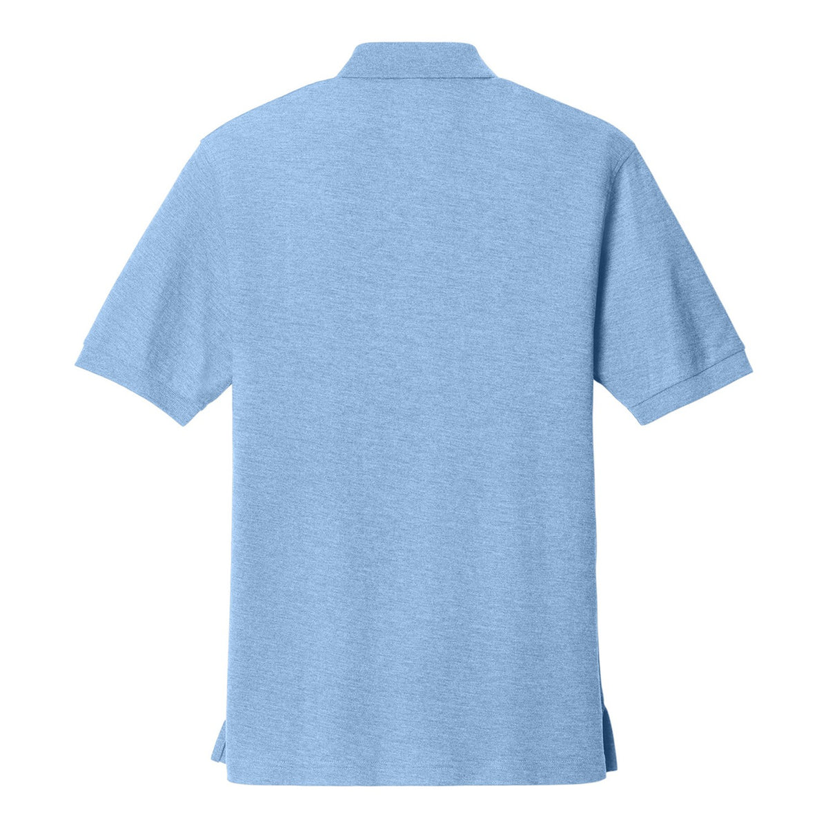 Silk Touch Polo - Light Blue (back)