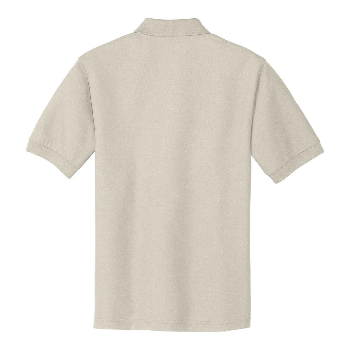 Silk Touch Polo - Light Stone (back)