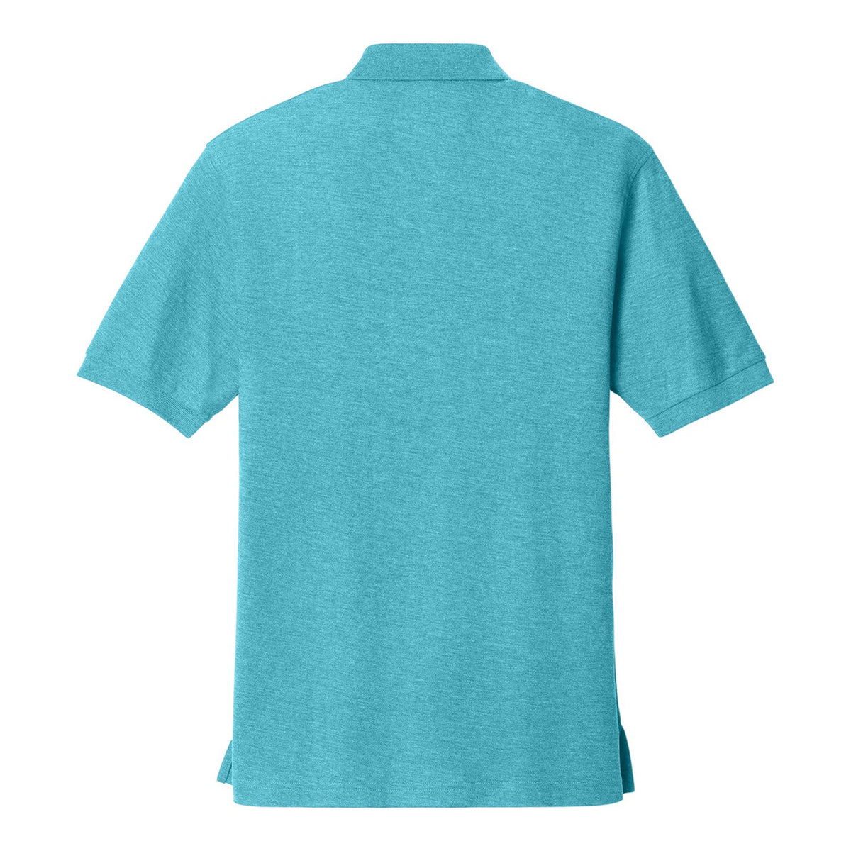 Silk Touch Polo - Maui Blue (back)
