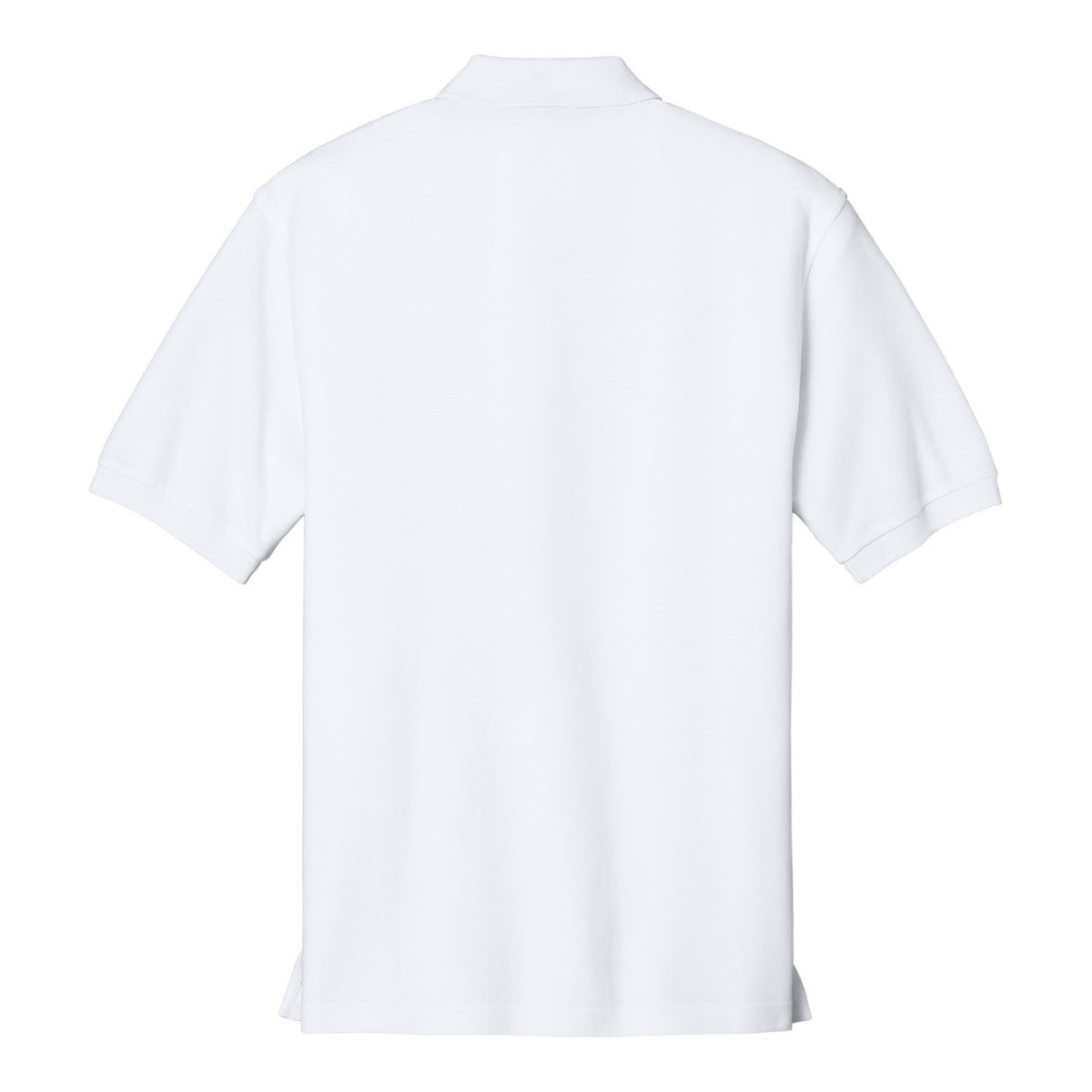 Silk Touch Polo - White (back)