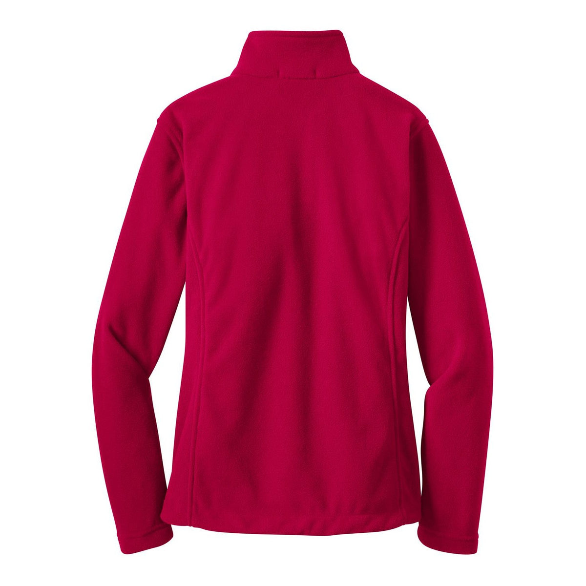 Women's Value Fleece Jacket - True Red (back)