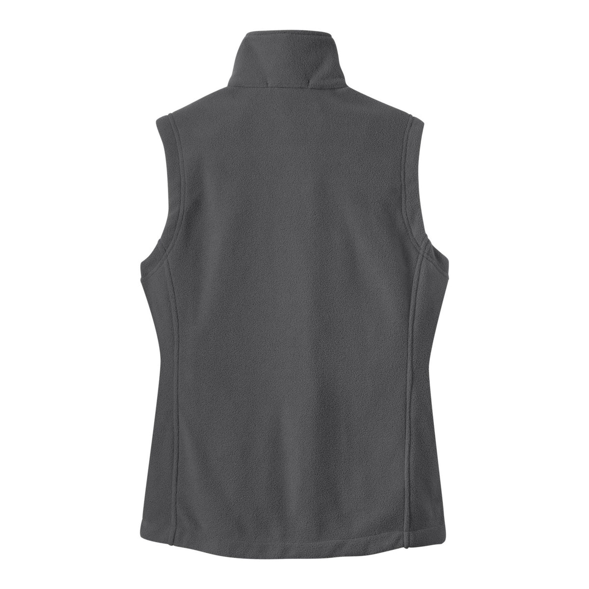 Women's Value Fleece Vest - Iron Grey (back)