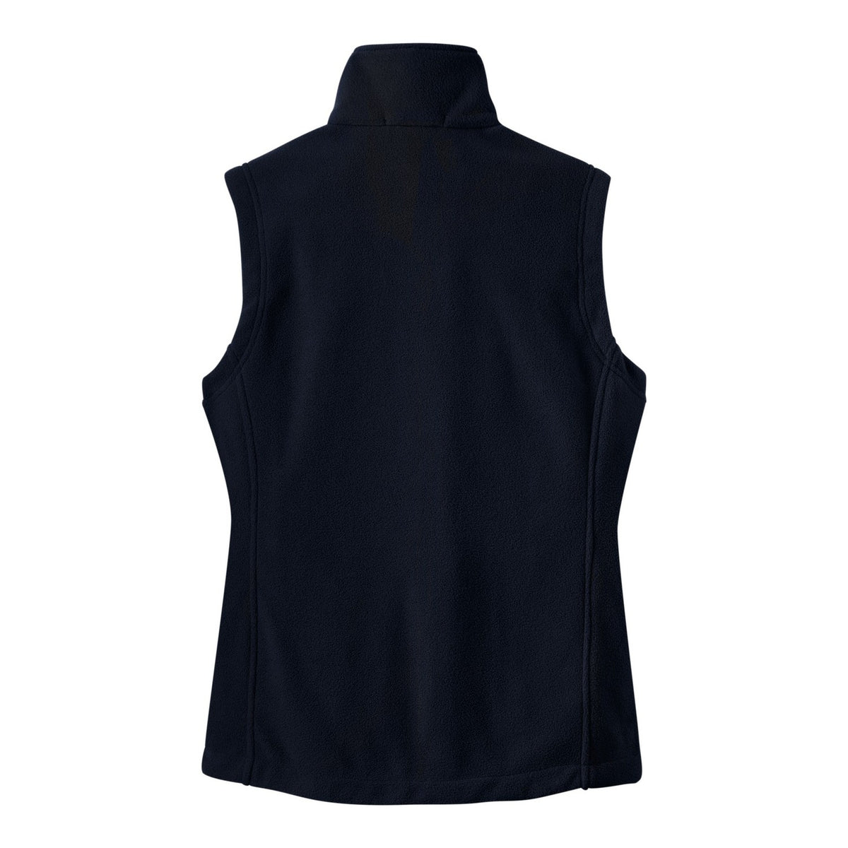 Women's Value Fleece Vest - True Navy (back)