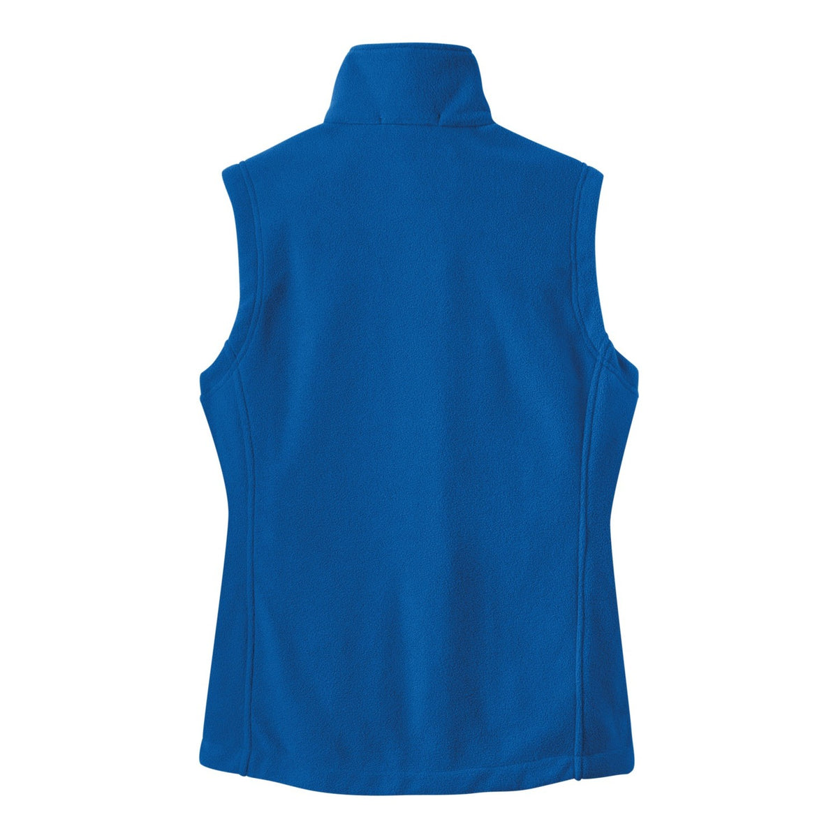 Women's Value Fleece Vest - True Royal (back)