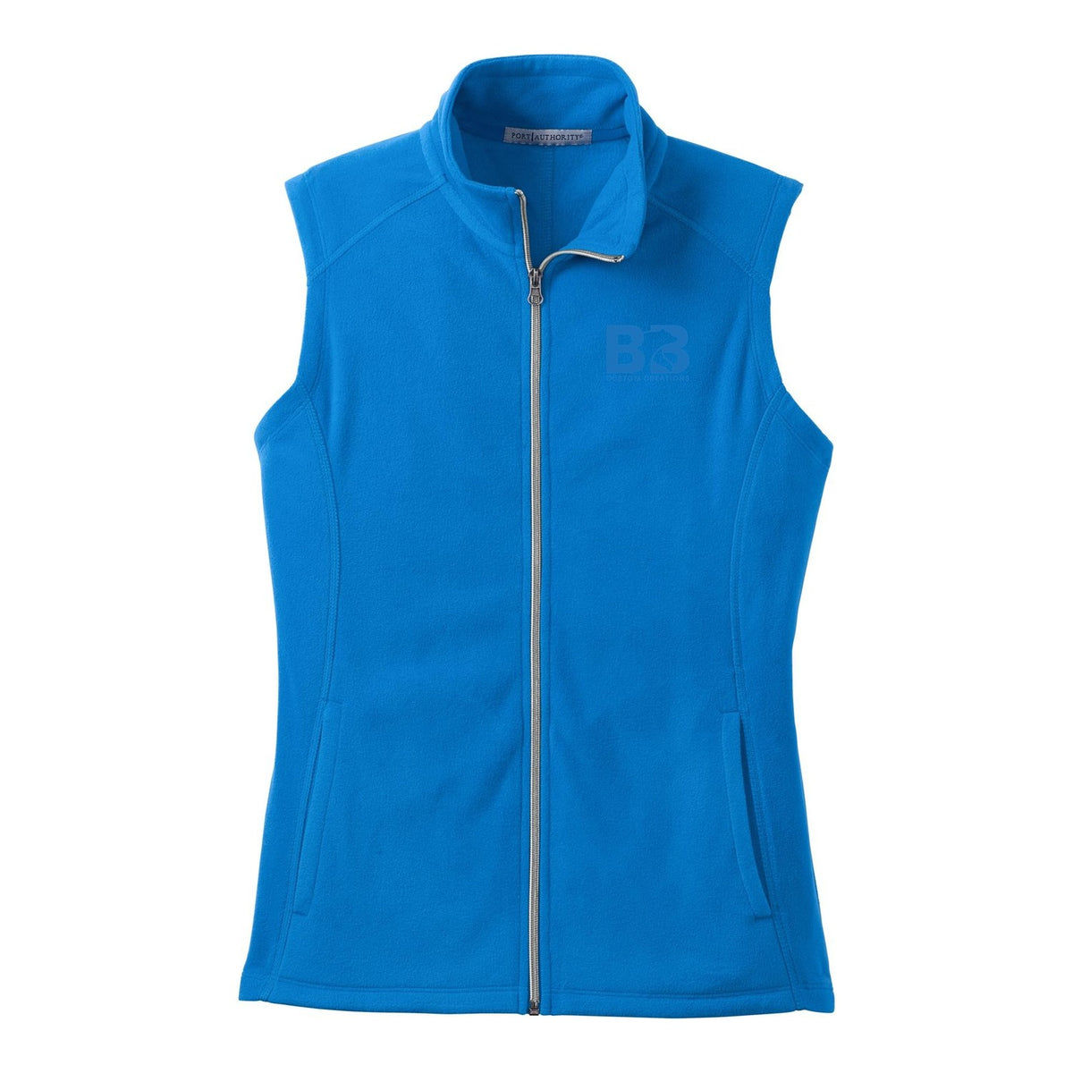 Women's Microfleece Vest - Light Royal