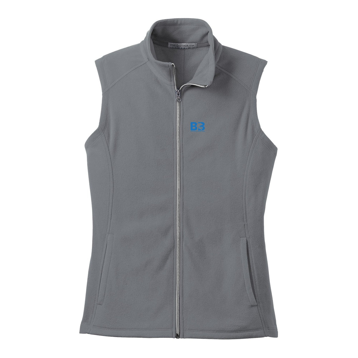 Women's Microfleece Vest - Pearl Grey