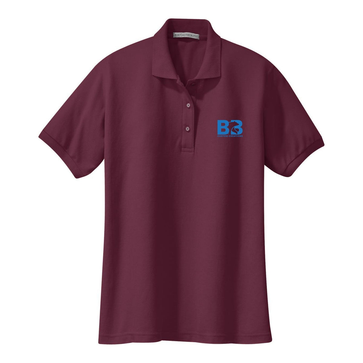 Women's Silk Touch Polo - Burgundy
