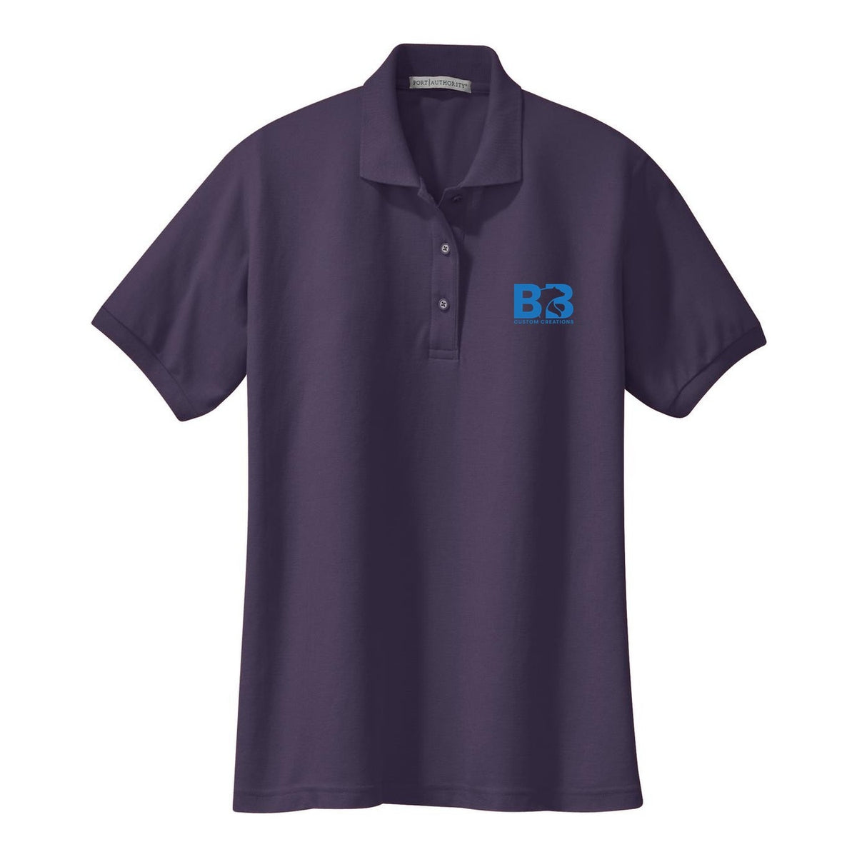 Women's Silk Touch Polo - Eggplant