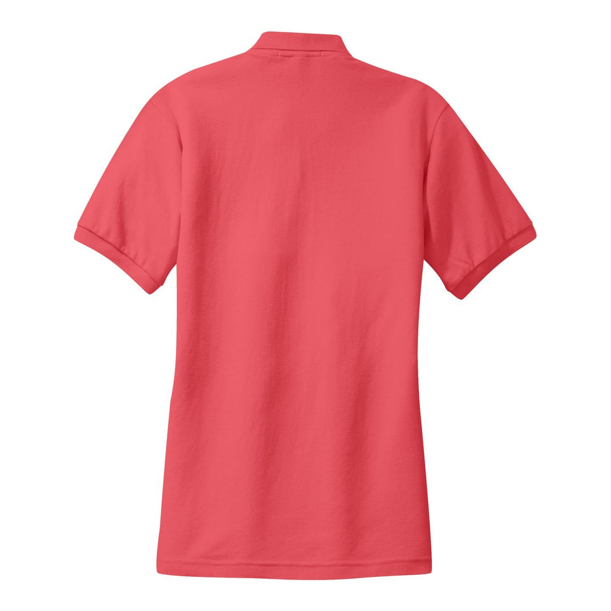 Women's Silk Touch Polo - Hibiscus (back)