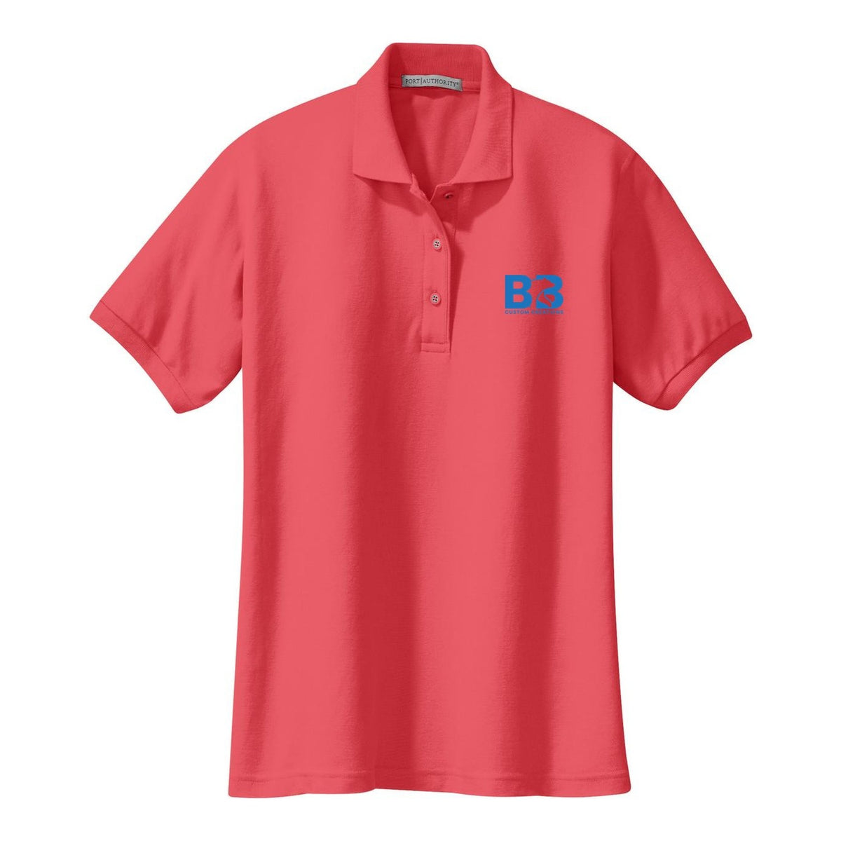 Women's Silk Touch Polo - Hibiscus