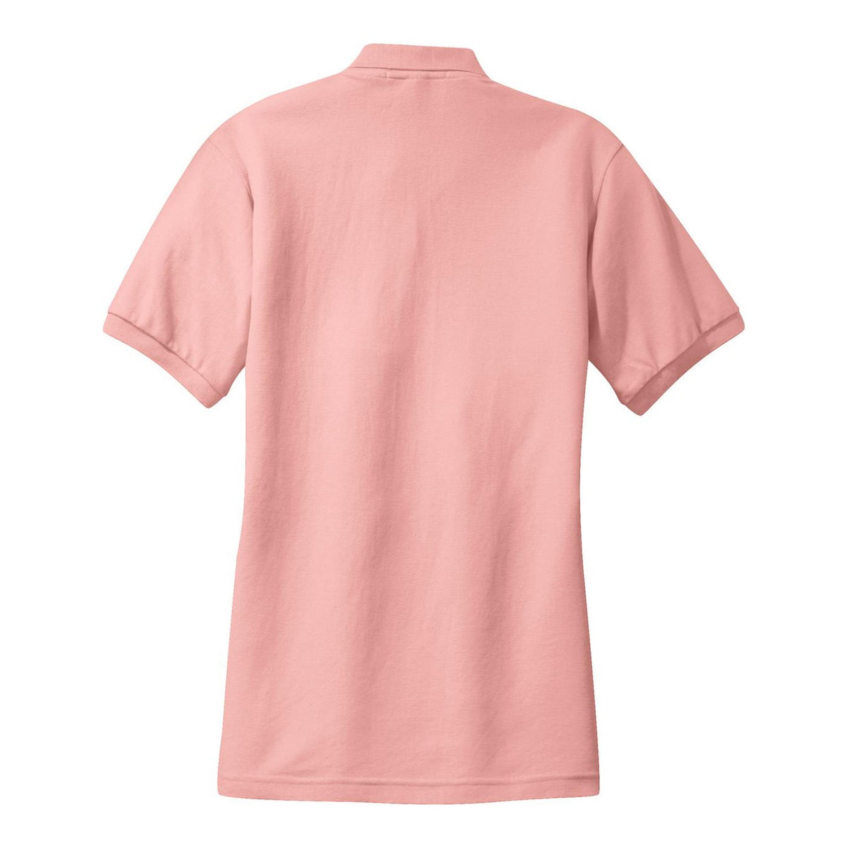 Women's Silk Touch Polo - Light Pink (back)
