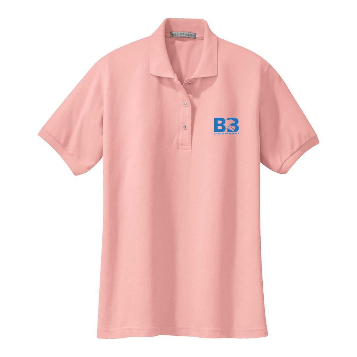 Women's Silk Touch Polo - Light Pink