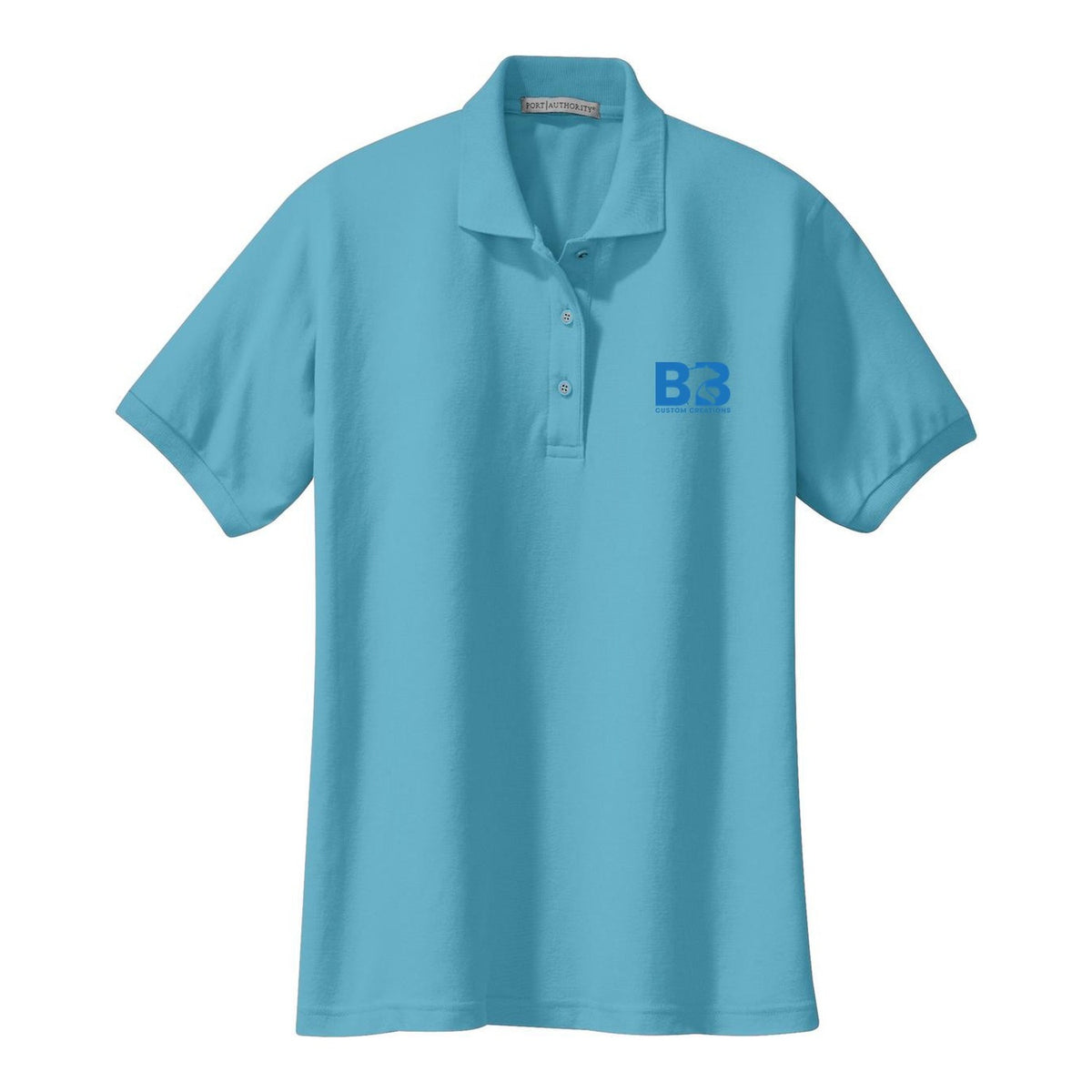 Women's Silk Touch Polo - Maui Blue