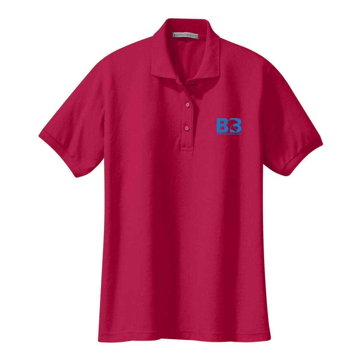 Women's Silk Touch Polo - Red