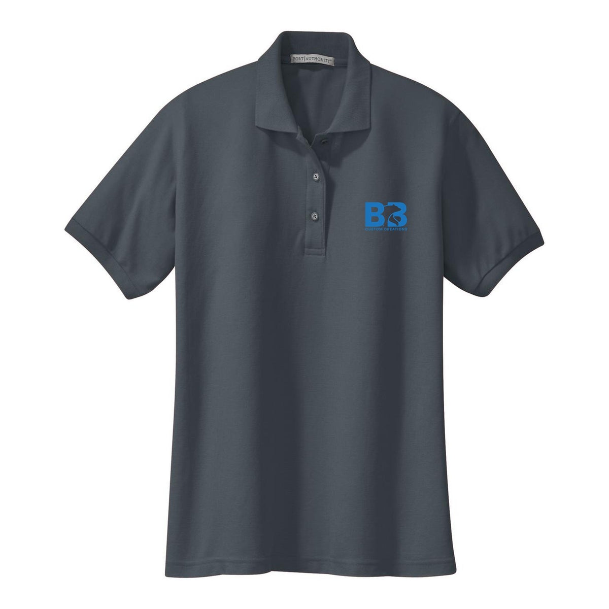 Women's Silk Touch Polo - Steel Grey