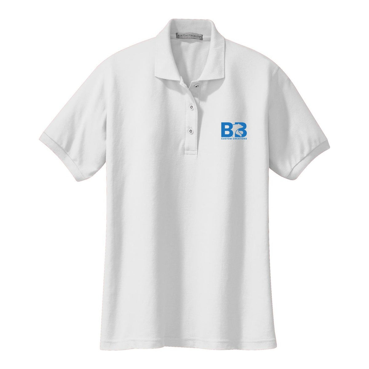 Women's Silk Touch Polo - White