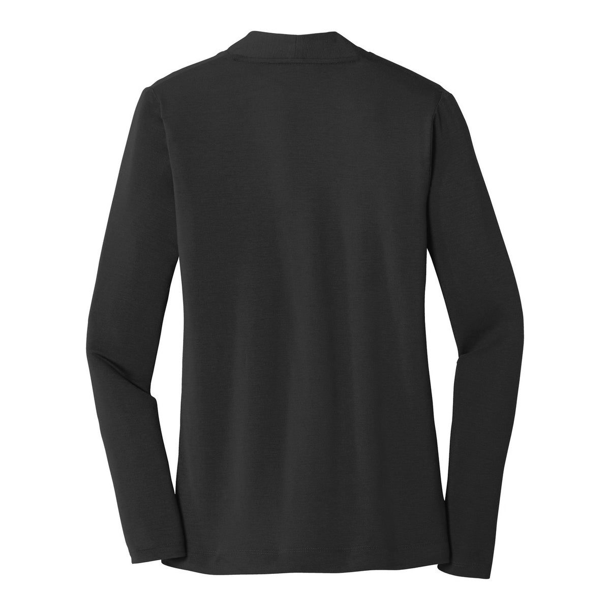 Women's Open Cardigan - Black (back)