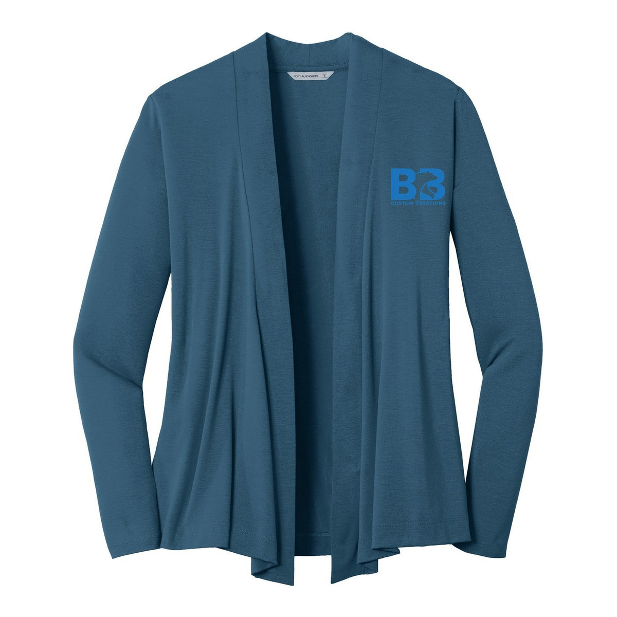 Women's Open Cardigan - Dusty Blue