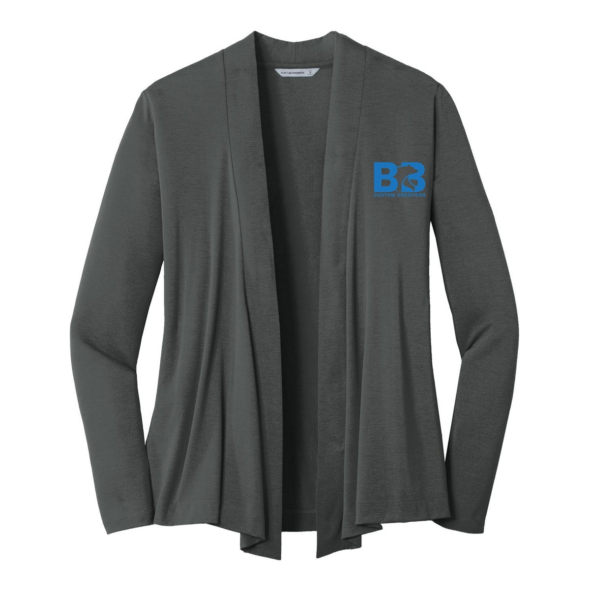 Women's Open Cardigan - Grey Smoke