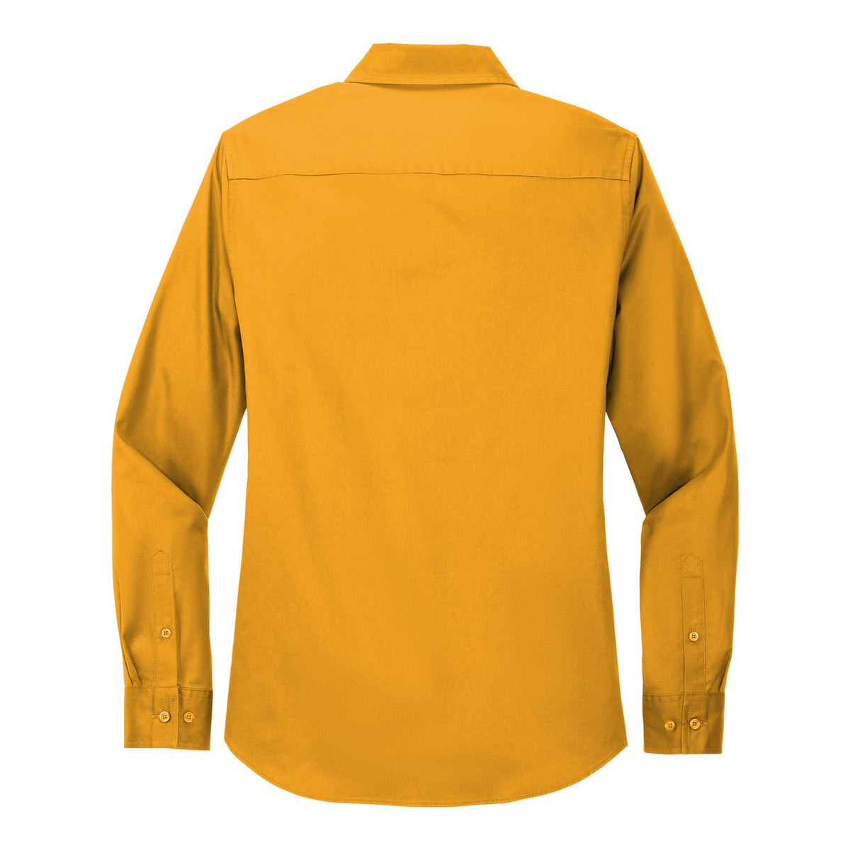 Women's Easy Care Shirt - Athletic Gold/ Light Stone (back)