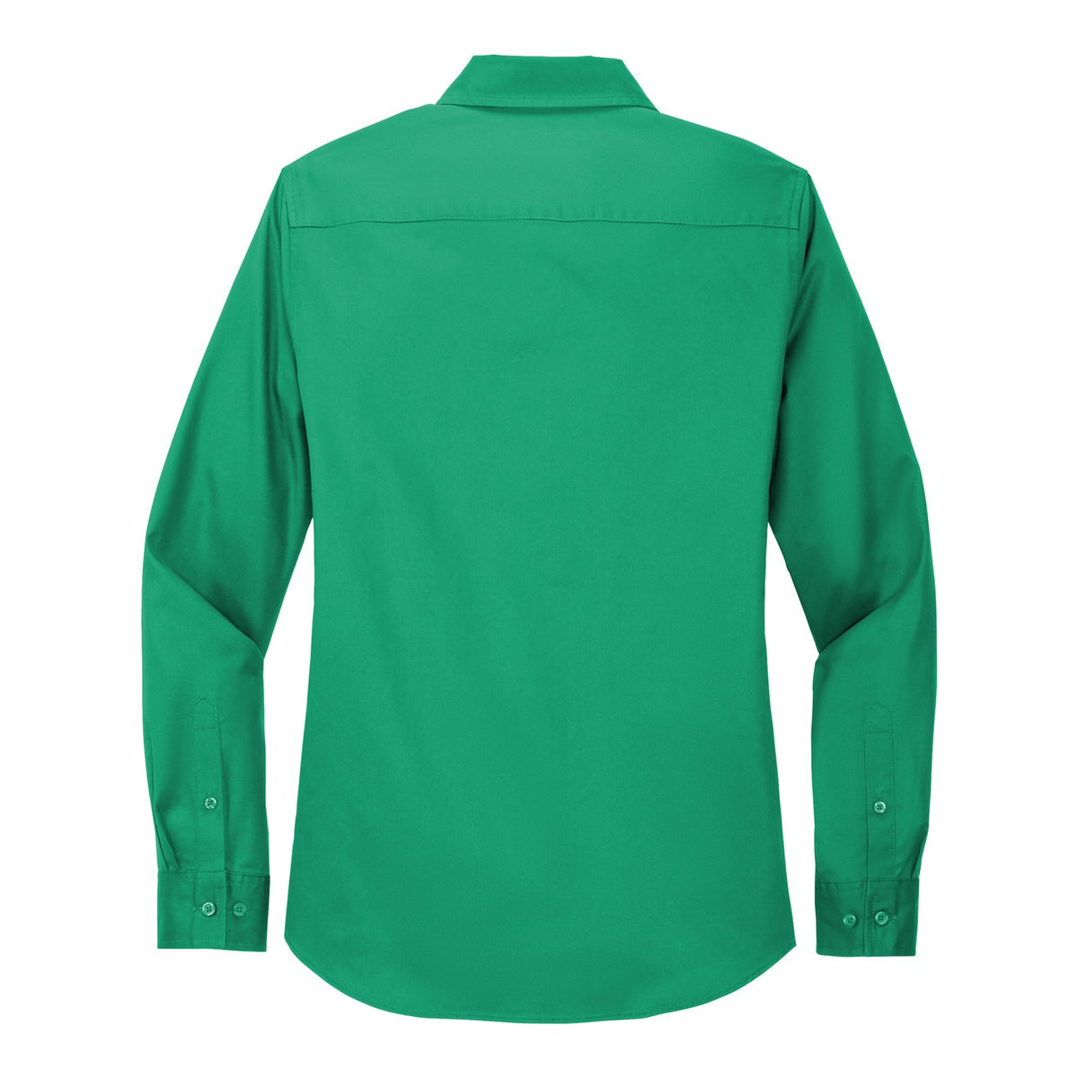 Women's Easy Care Shirt - Court Green (back)
