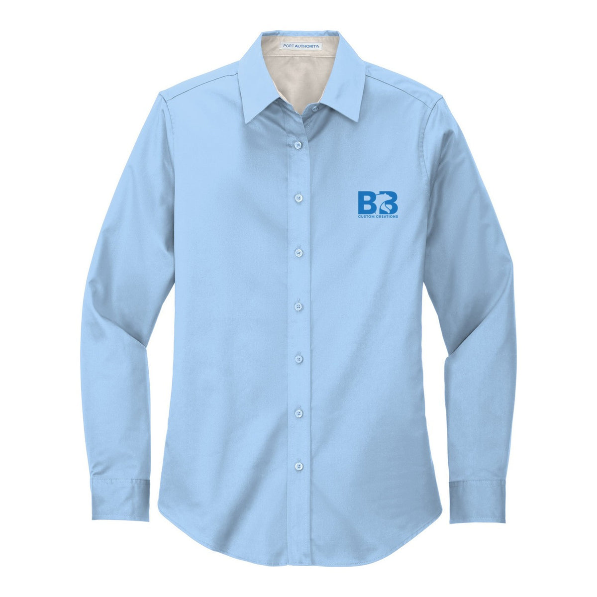Women's Easy Care Shirt - Light Blue/ Light Stone