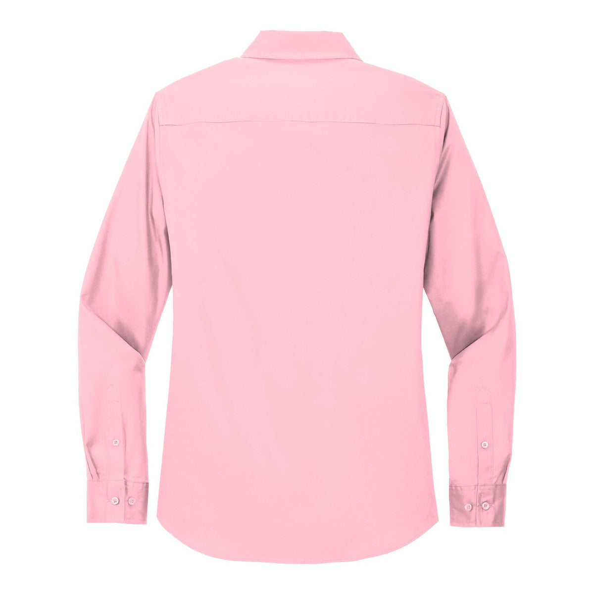 Women's Easy Care Shirt - Light Pink (back)