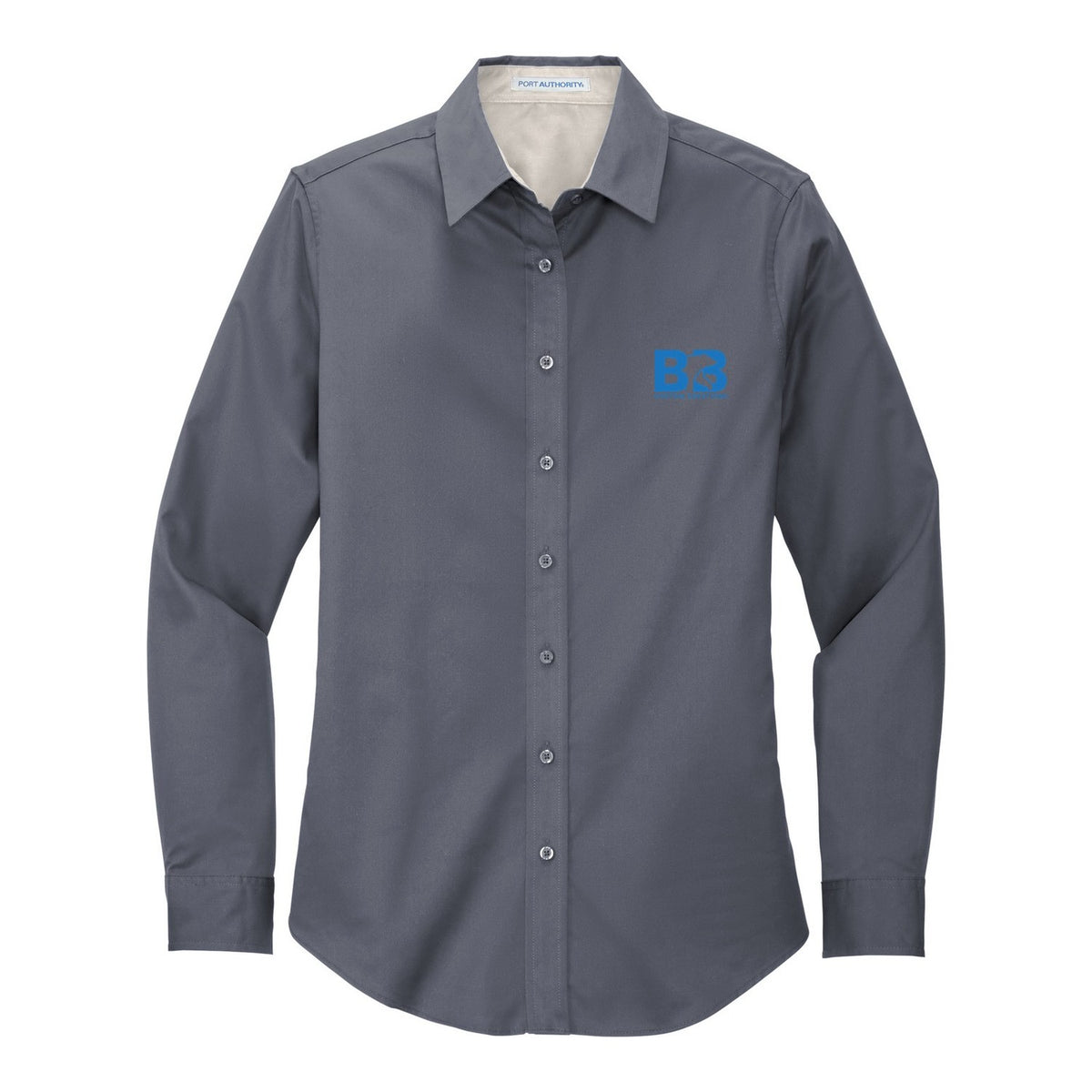 Women's Easy Care Shirt - Steel Grey/ Light Stone