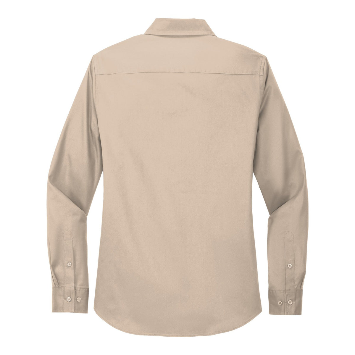 Women's Easy Care Shirt - Stone (back)