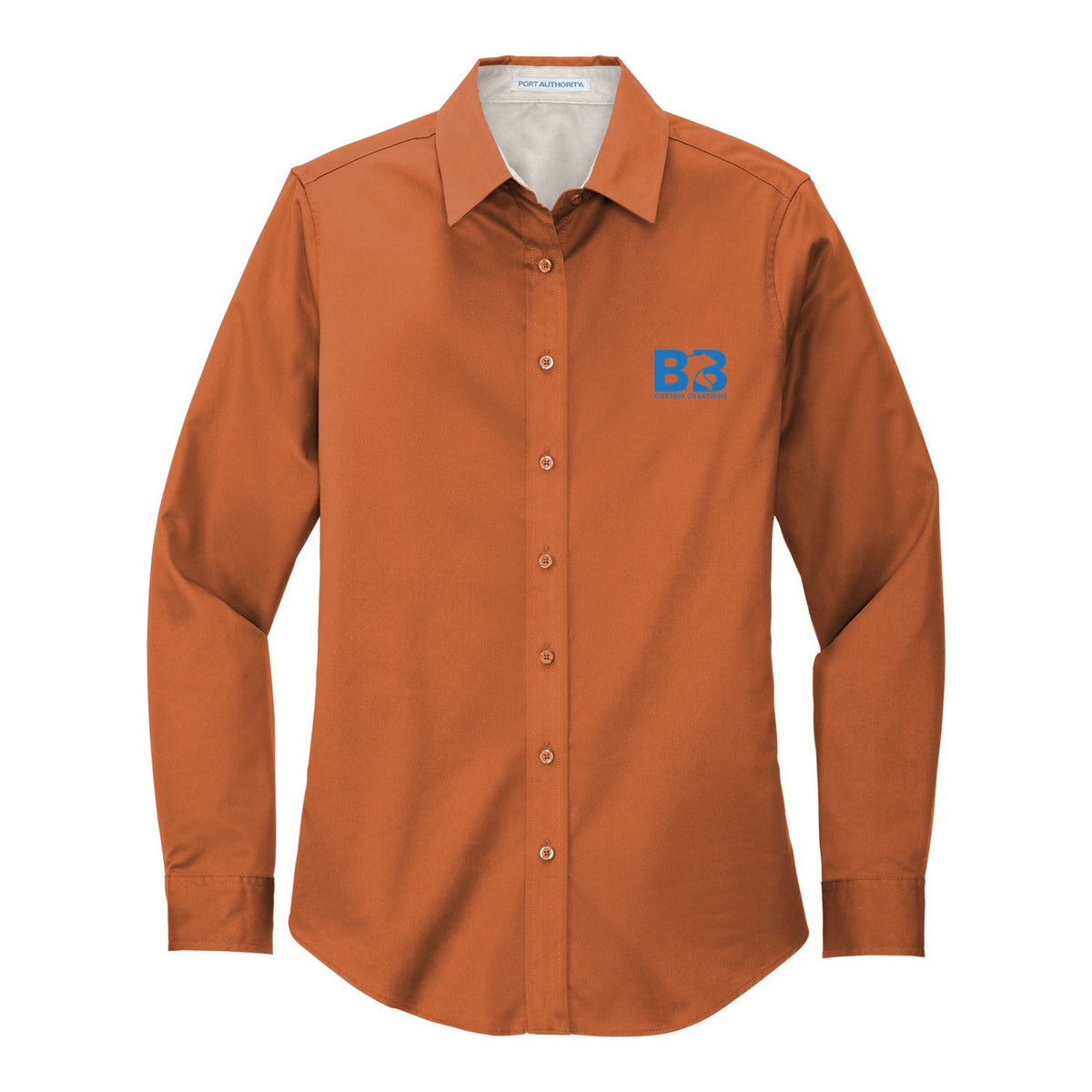 Women's Easy Care Shirt - Texas Orange/ Light Stone