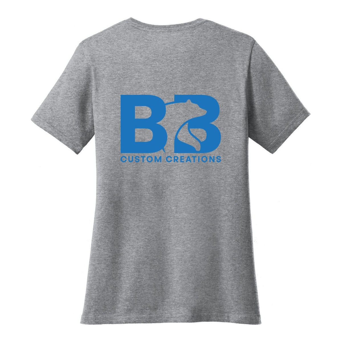 Women's Standard T - Athletic Heather (back)