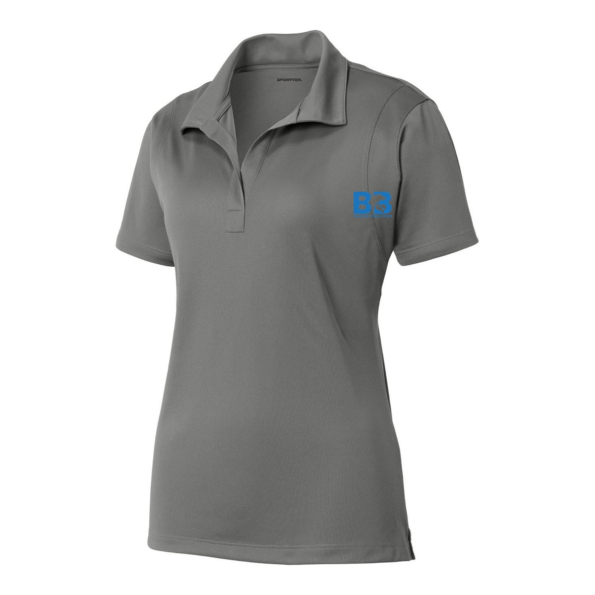 Women's Micropique Sport-Wick Polo - Grey Concrete