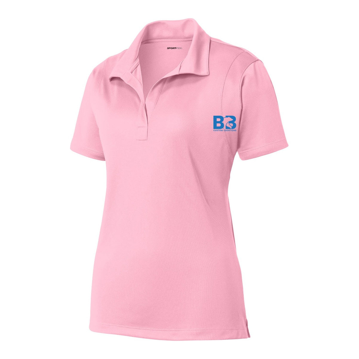 Women's Micropique Sport-Wick Polo - Light Pink