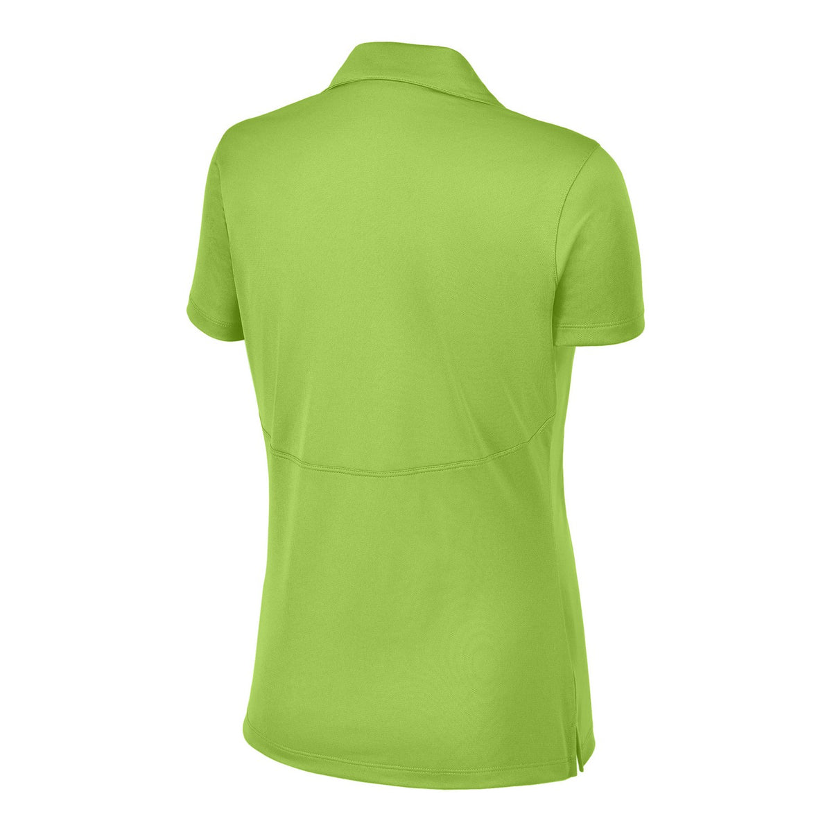 Women's Micropique Sport-Wick Polo - Lime Shock (back)
