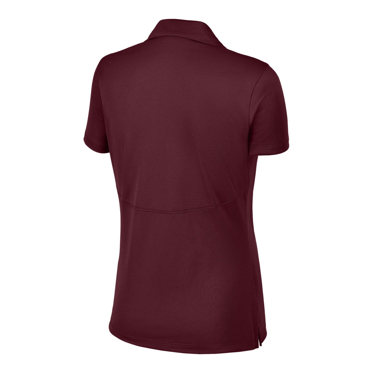 Women's Micropique Sport-Wick Polo - Maroon (back)