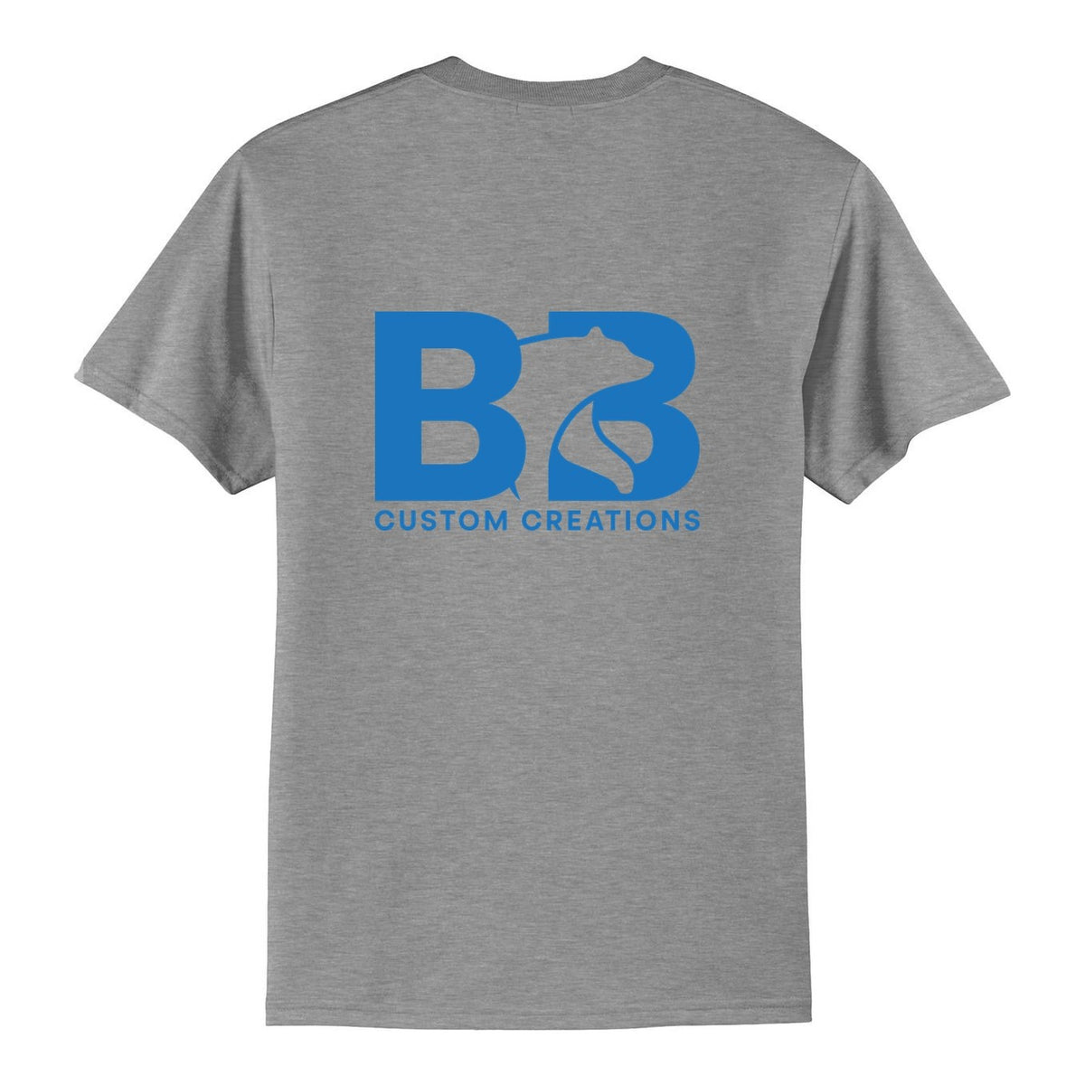 Standard T-Shirt - Athletic Heather (back)