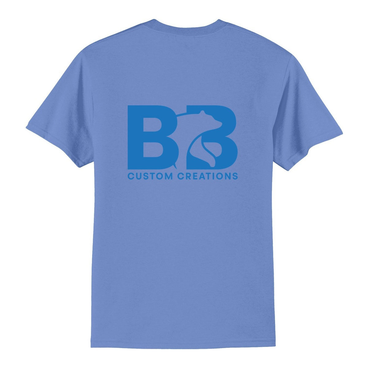 Standard T-Shirt - Carolina Blue (back)