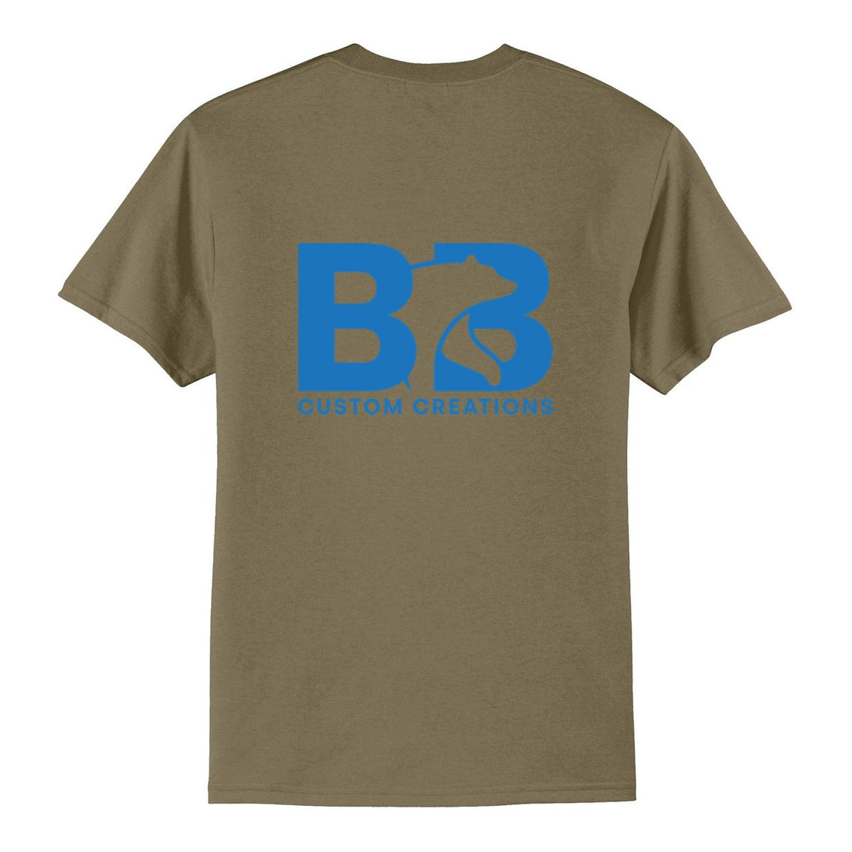 Standard T-Shirt - Coyote Brown (back)