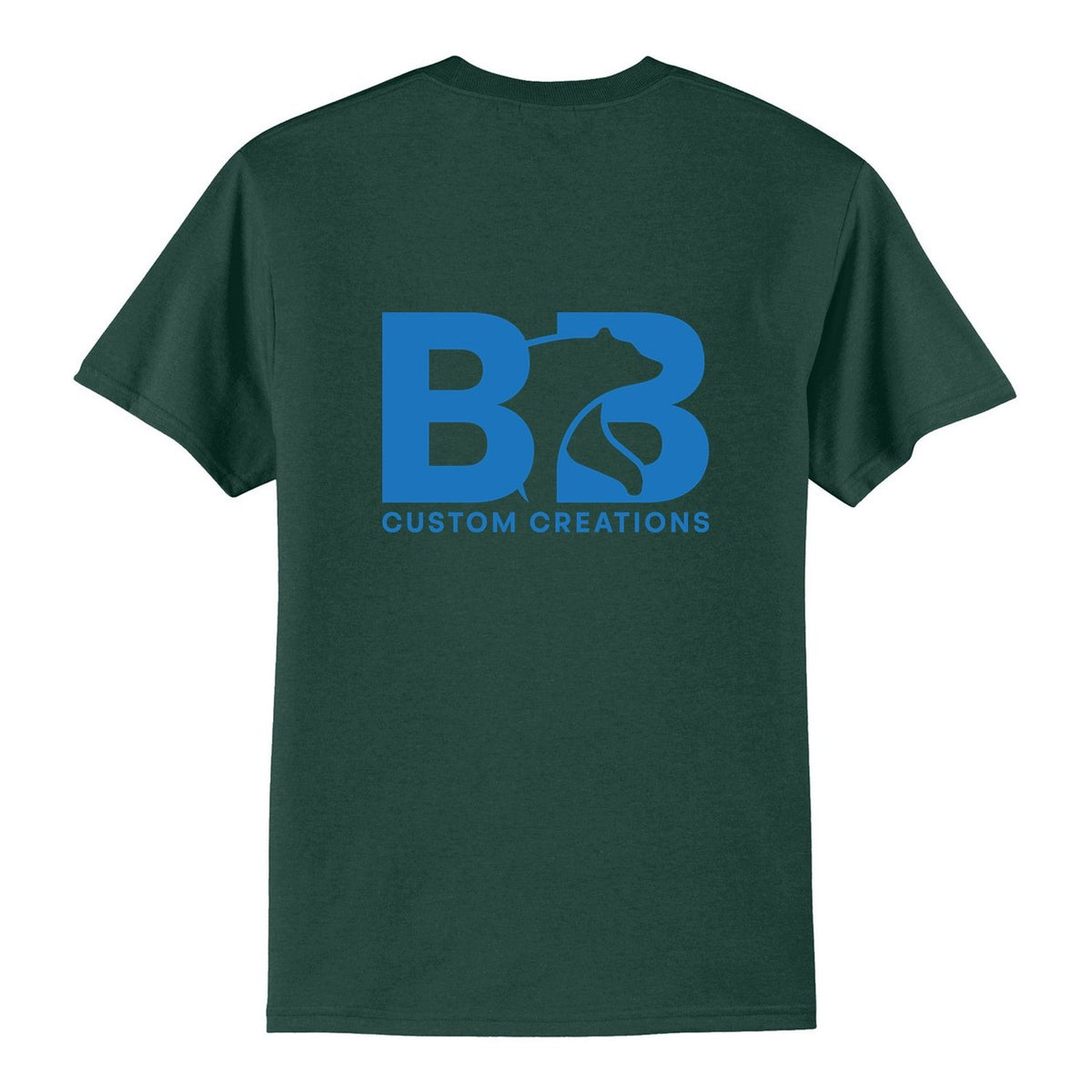 Standard T-Shirt - Dark Green (back)