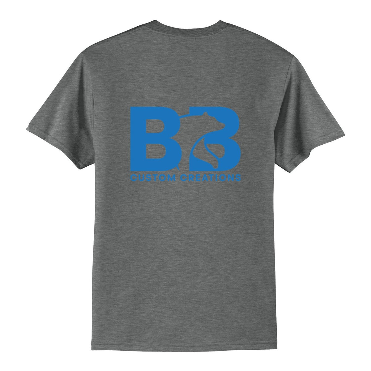 Standard T-Shirt - Graphite Heather (back)