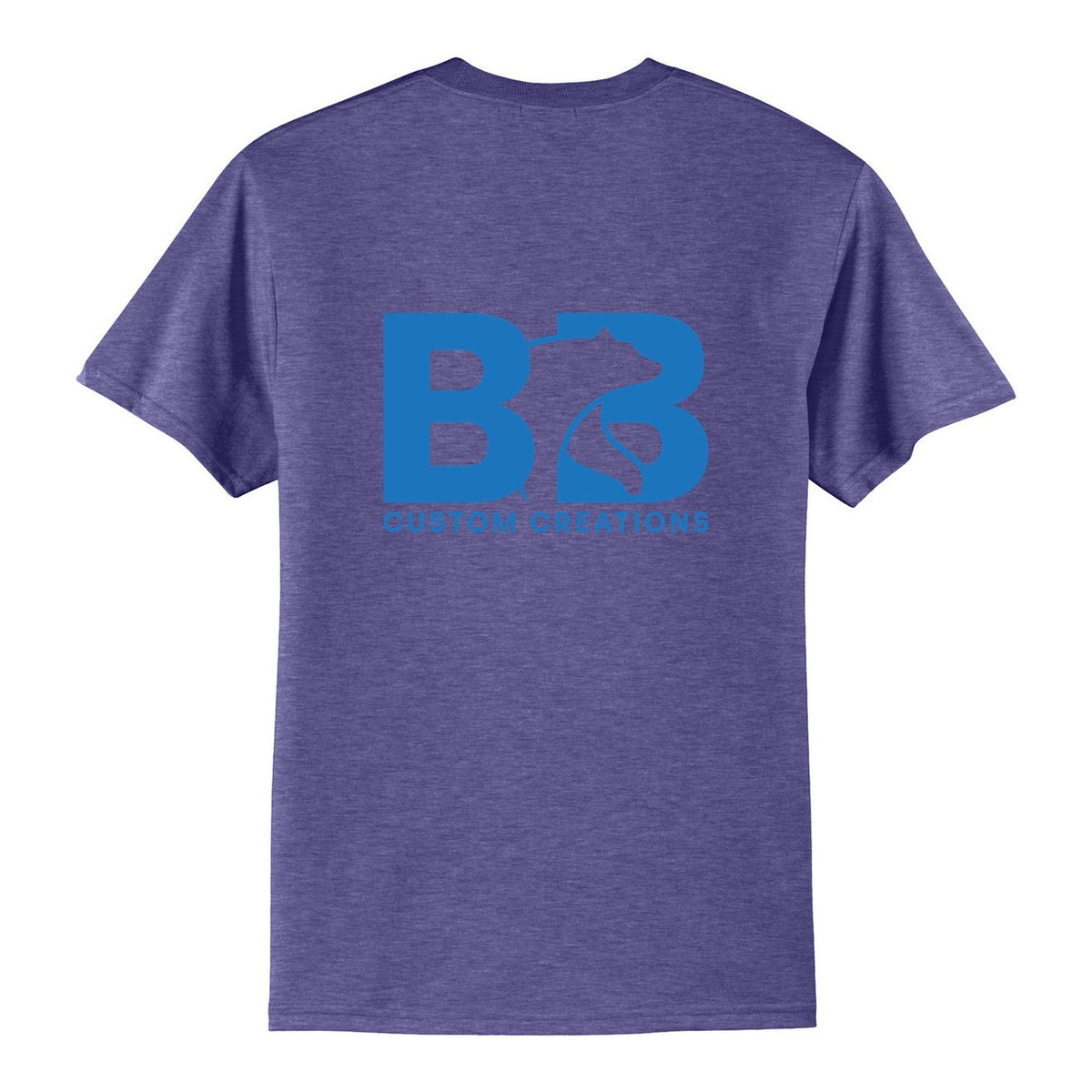 Standard T-Shirt - Heather Purple (back)