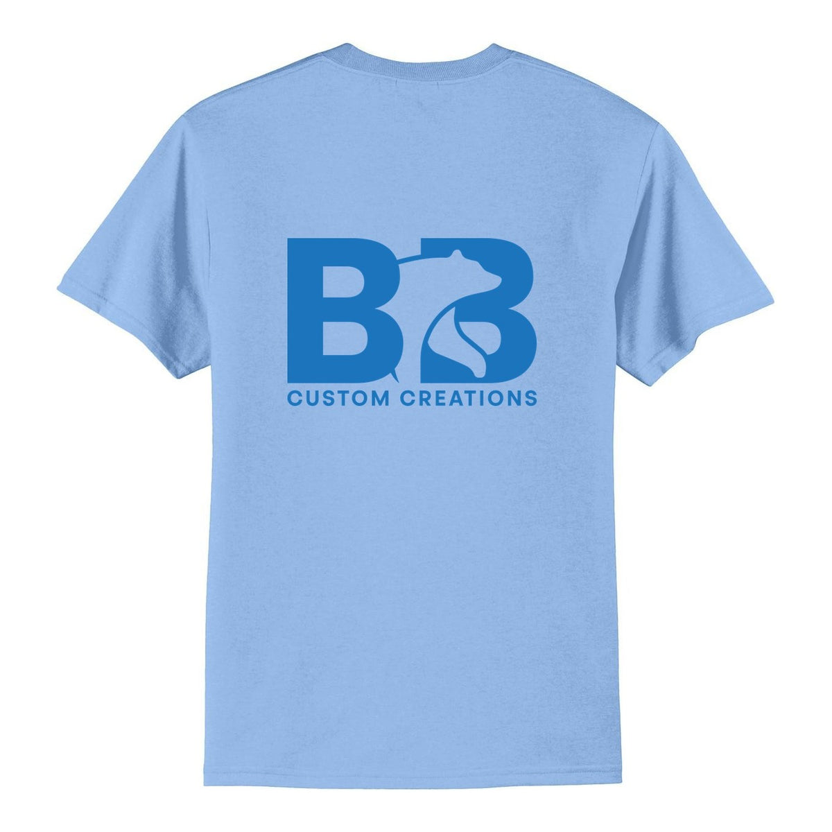 Standard T-Shirt - Light Blue (back)
