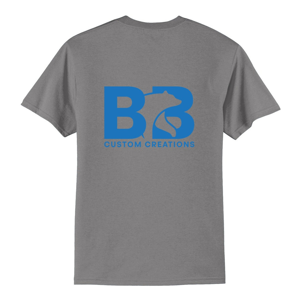 Standard T-Shirt - Medium Grey (back)