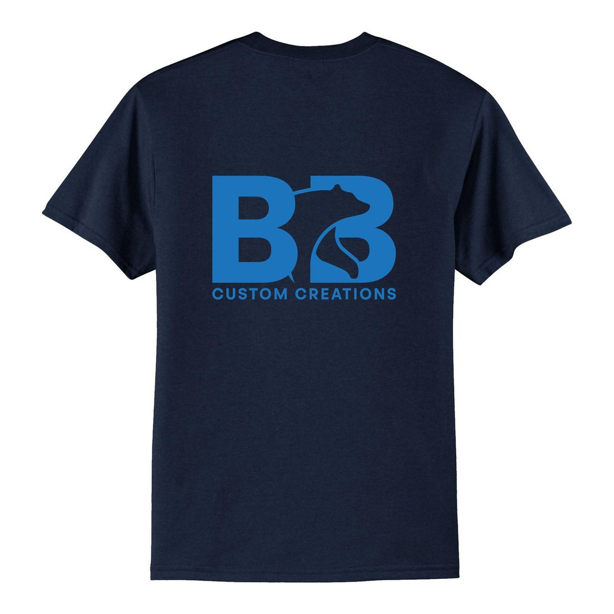 Standard T-Shirt - Navy (back)